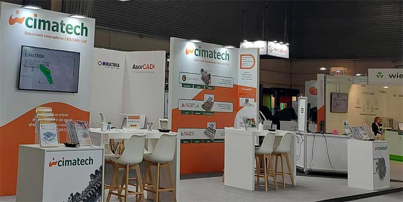 Stand de Cimatech en la feria BIEMH 2022