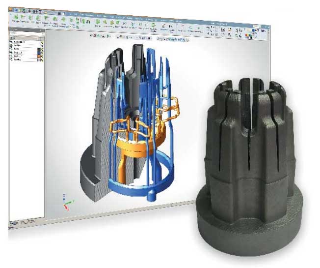 cad diseño moldes