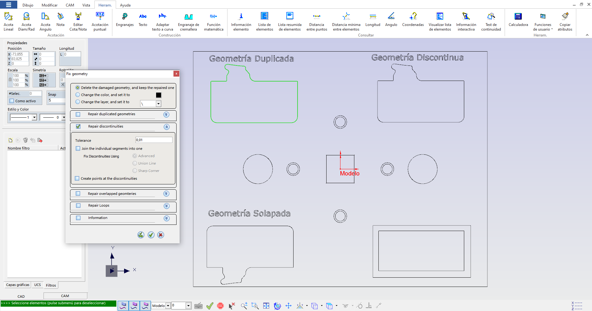 Herramientas que aceleran el proceso CAD