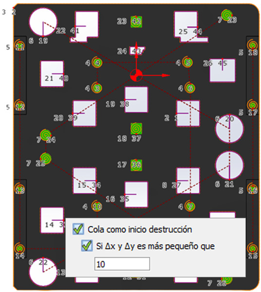 Nuevas opciones de control de los movimientos de entrada