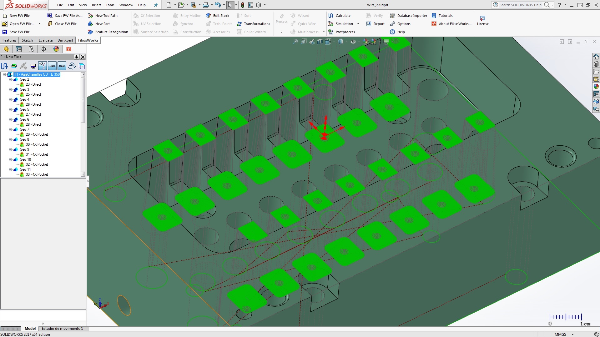 FikusWorks feature recognition